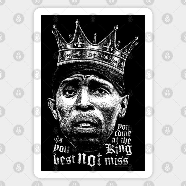 Omar Little, The Wire, Cult Classic Magnet by PeligroGraphics